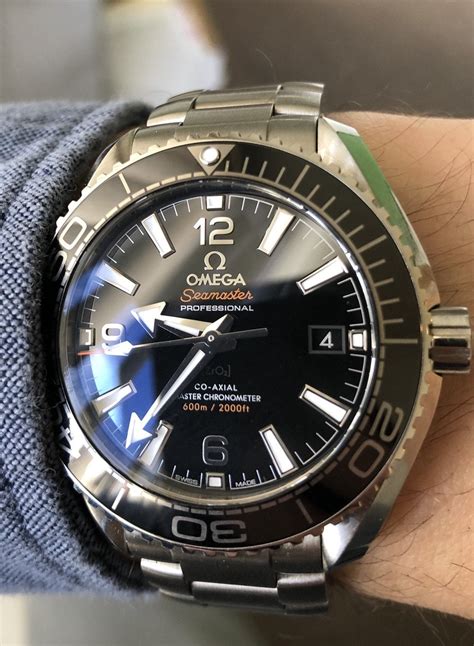 omega seamaster planet ocean titanium review|39.5mm planet ocean review.